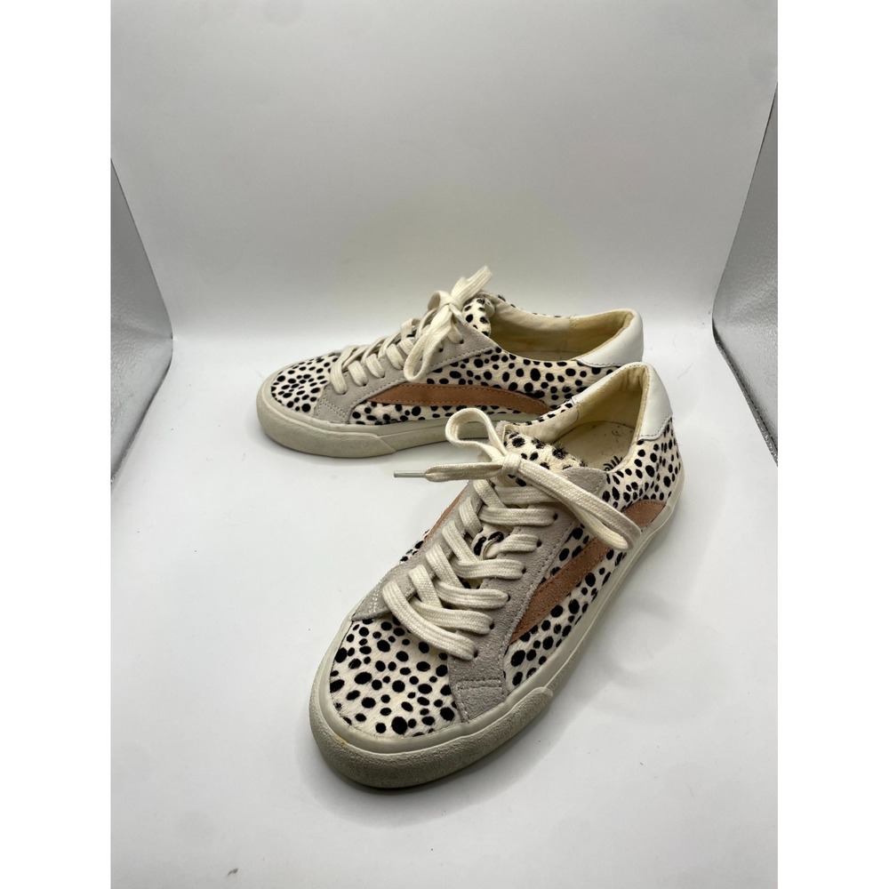 Madewell Sidewalk 2030034 Unisex M3.5/W5 M Sneaker White Spotted Calf Hair Shoes